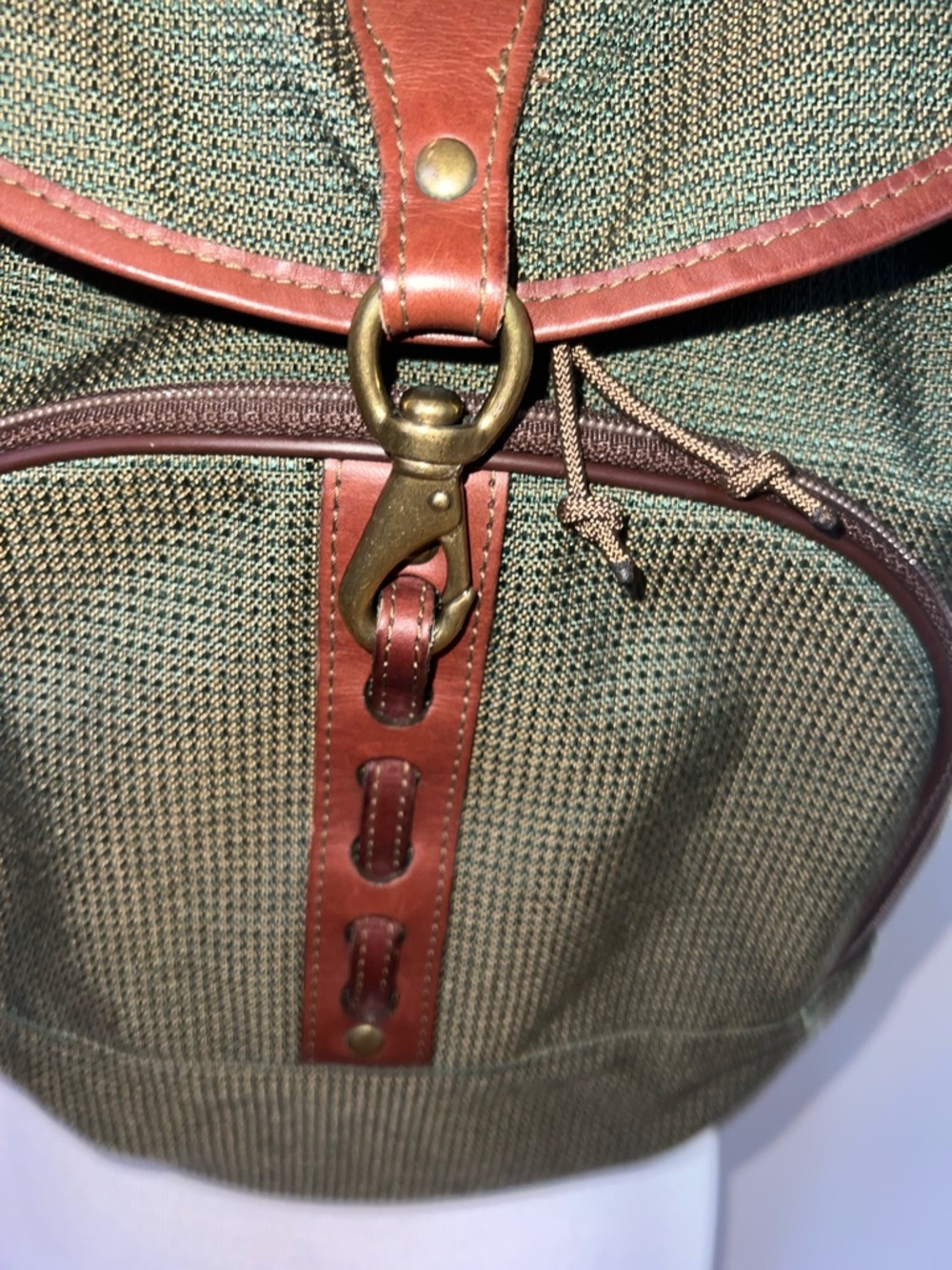 Hartmann Tweed & Leather Trim Travel Backpack - Picture 5 of 15